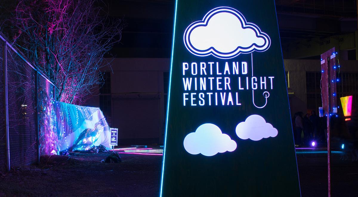 Photos Portland's Winter Light Festival on the waterfront KATU