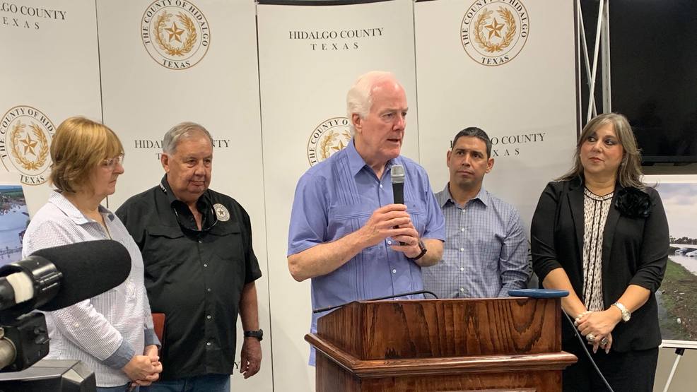 Sen. Cornyn visits RGV see how drainage issues are being addressed - KGBT-TV