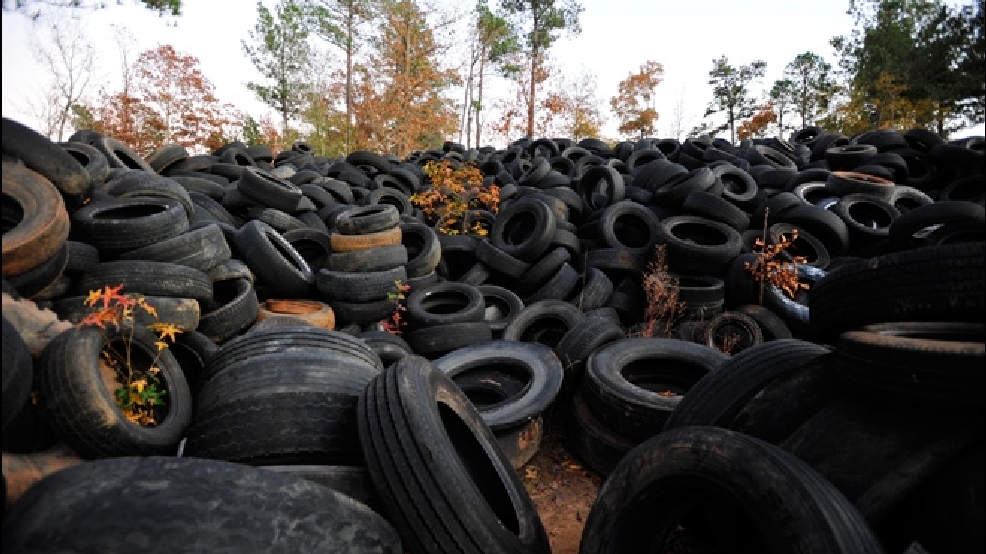 Giant illegal S.C. tire dump visible from outer space KOMO