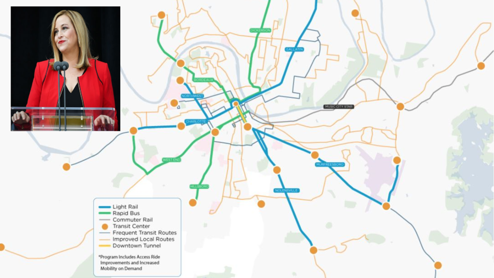 $5.4 Billion Nashville Transit Plan Up For Tuesday Vote In Metro ...