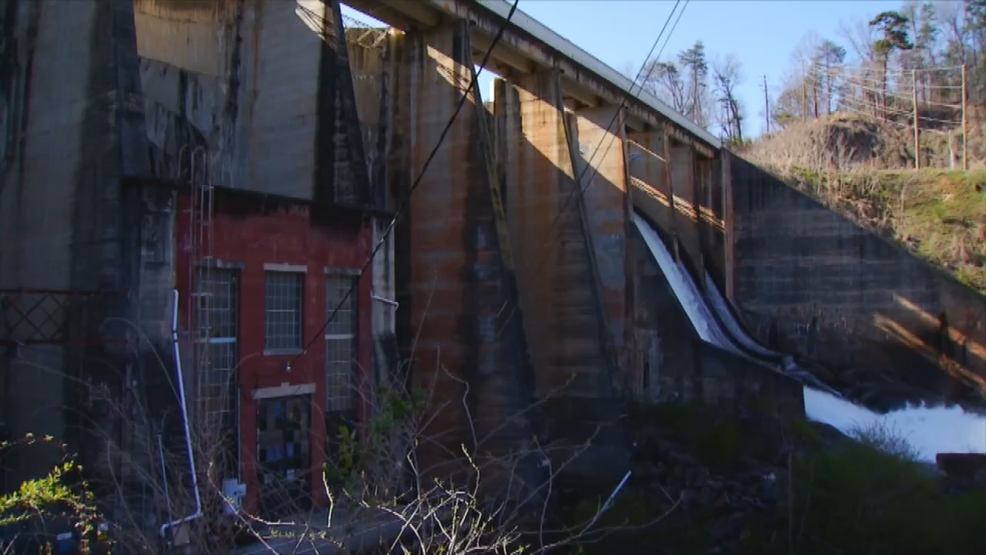 90yearold Lake Lure dam put on the state's 'high risk' list WLOS