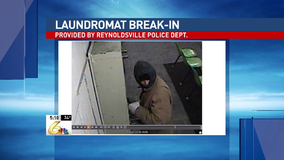 Police Man steals money from Reynoldsville laundromat with crowbar WJAC