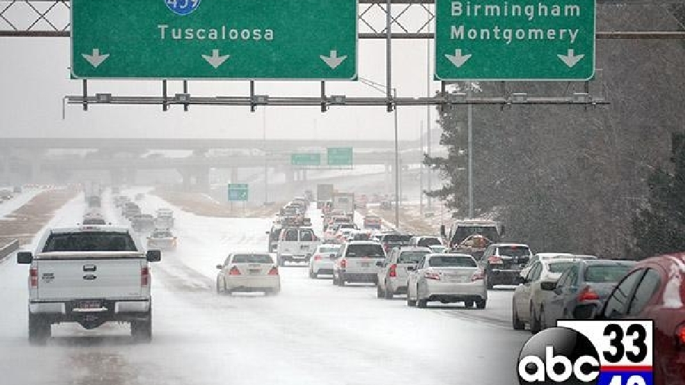 ALDOT Issues Travel Advisory For Most Parts Of State Due To Hazardous ...