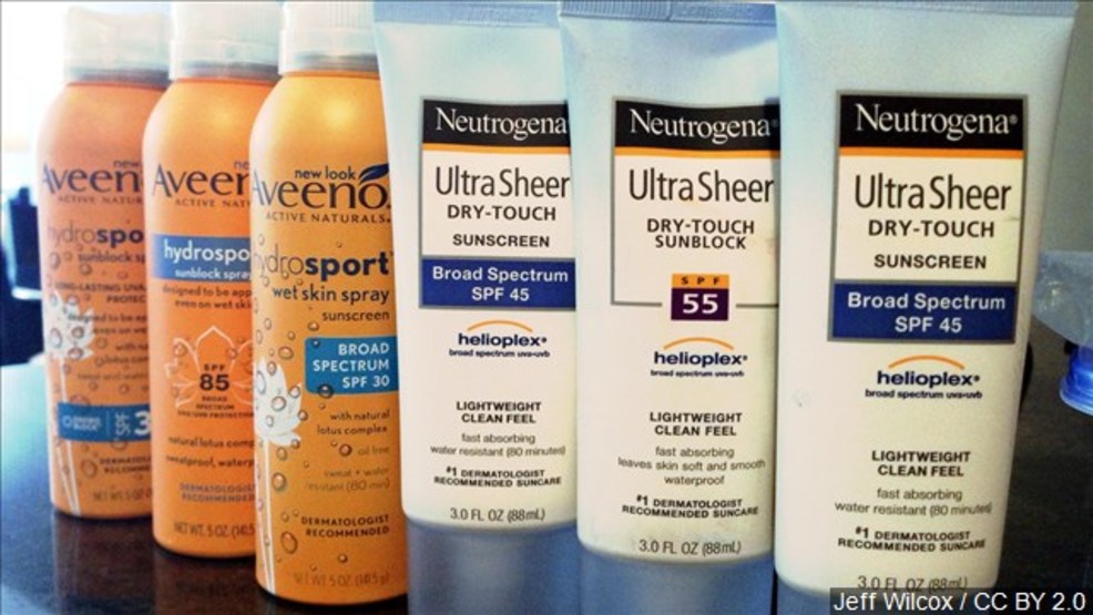 Study finds potential dangers with spray sunscreen WSET