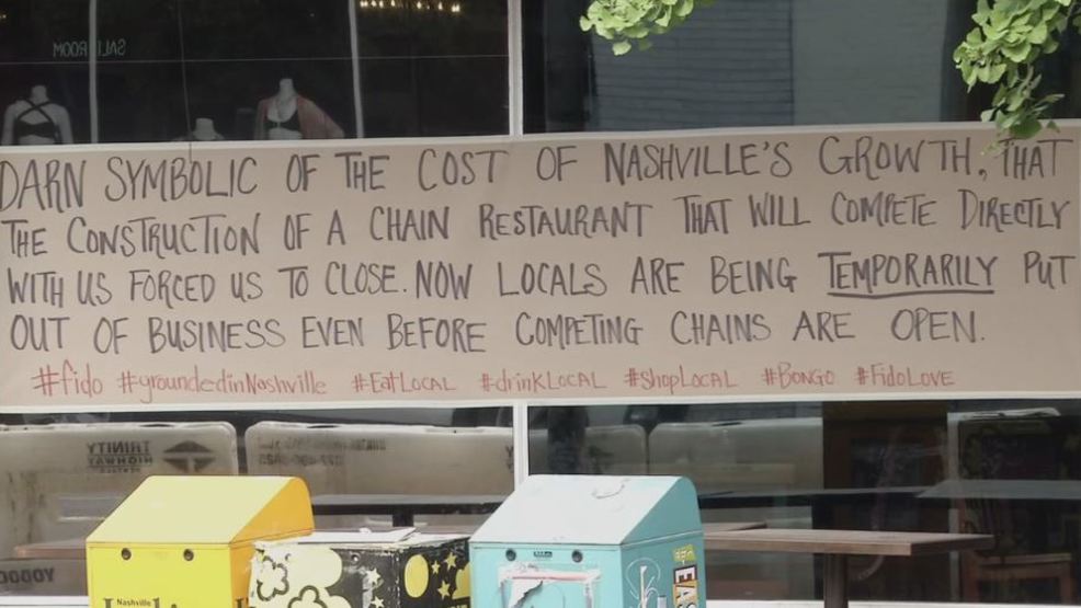 Owner of Nashville business closed due to building collapse claps back