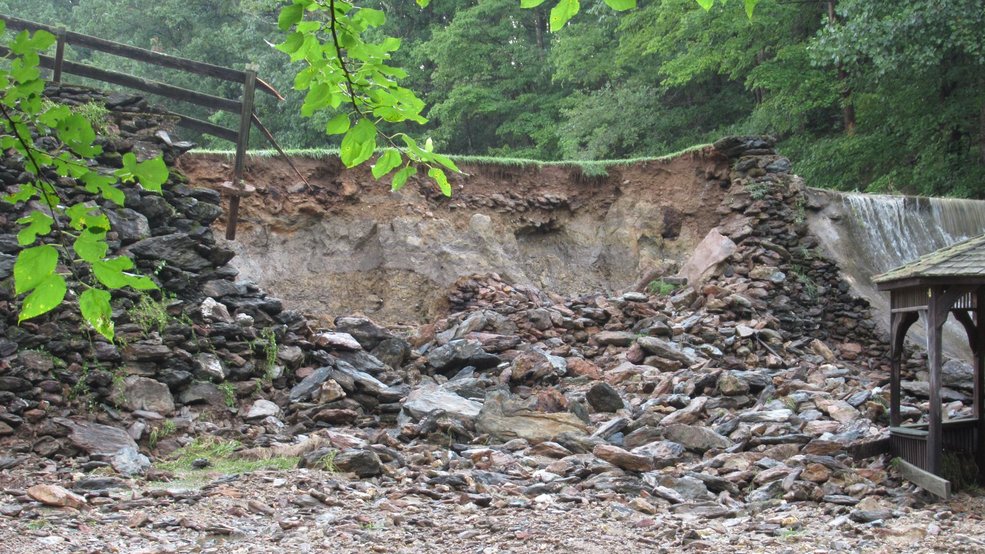 Carroll County's Cascade Lake to be drained after damage to dam WBFF