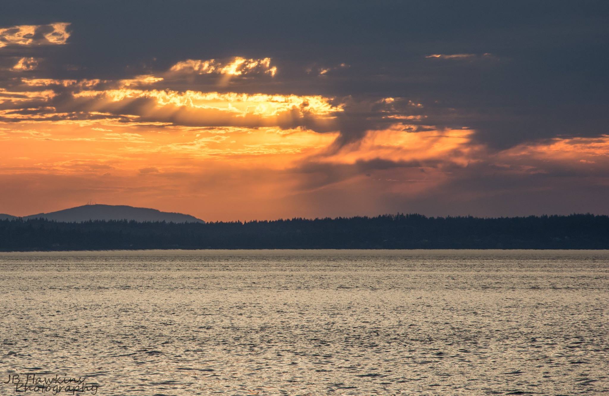 Photos: Spectacular sunset punctuates record-hot day around Seattle | KOMO2048 x 1332