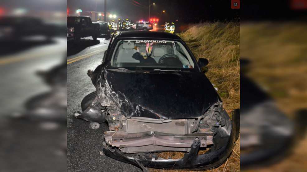Car crashes into parked vehicles in Ephrata, driver taken to hospital WHP