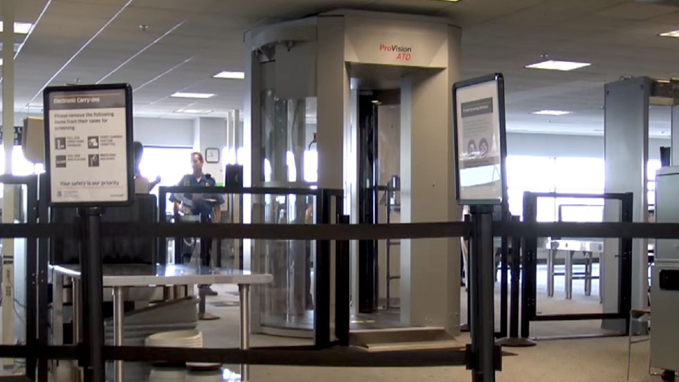 Report Group bypasses unmanned TSA security gate at airport; presumed