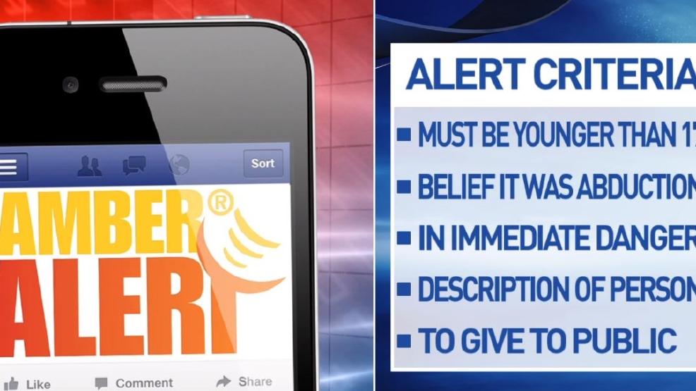 Criteria For Issuing An Amber Alert WICS