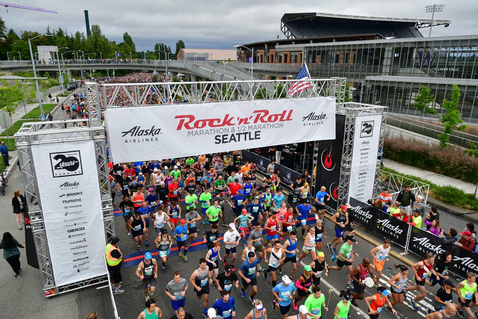 Photos show big crowds at Seattle Rock 'n' Roll Marathon KOMO
