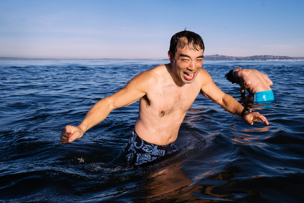 Photos Thousands take Seattle's Annual Polar Bear Plunge KATU