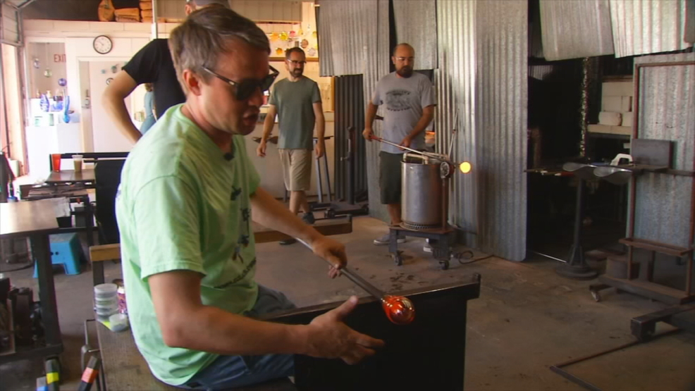 Blowing, molding, rolling A look inside the North Carolina Glass