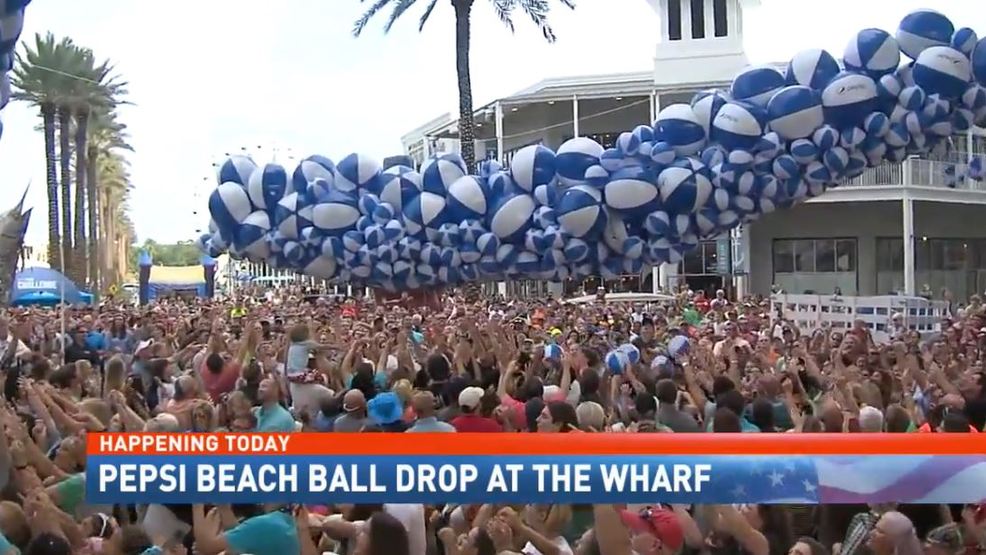 Pepsi Beach Ball Drop WPMI