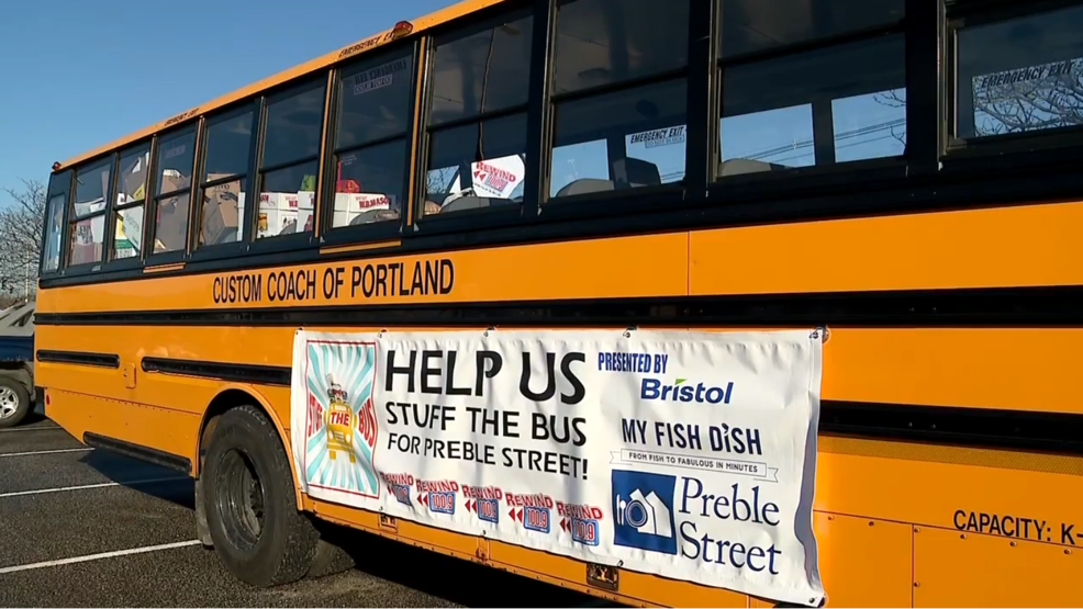 Stuff The Bus Food Drive Underway Wgme