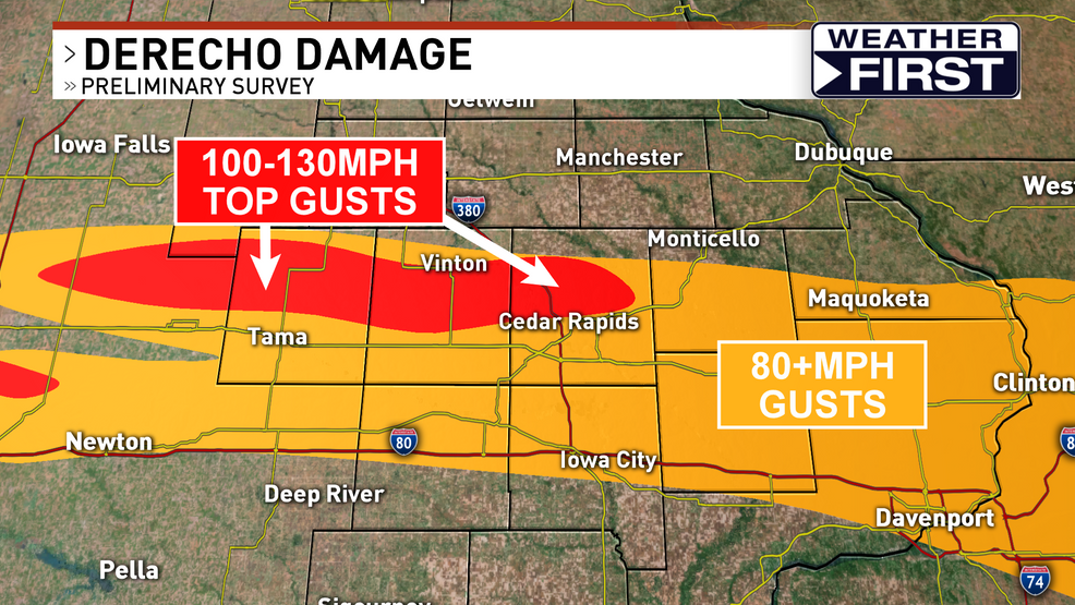 National Weather Service increases top wind speeds to 130 mph during