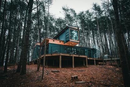 Rent This Luxury Cabin Made Of Shipping Containers Mere Hours From