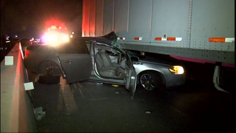 Car Gets Stuck Under 18-wheeler During I-10 Crash, Driver Injured | KTXS