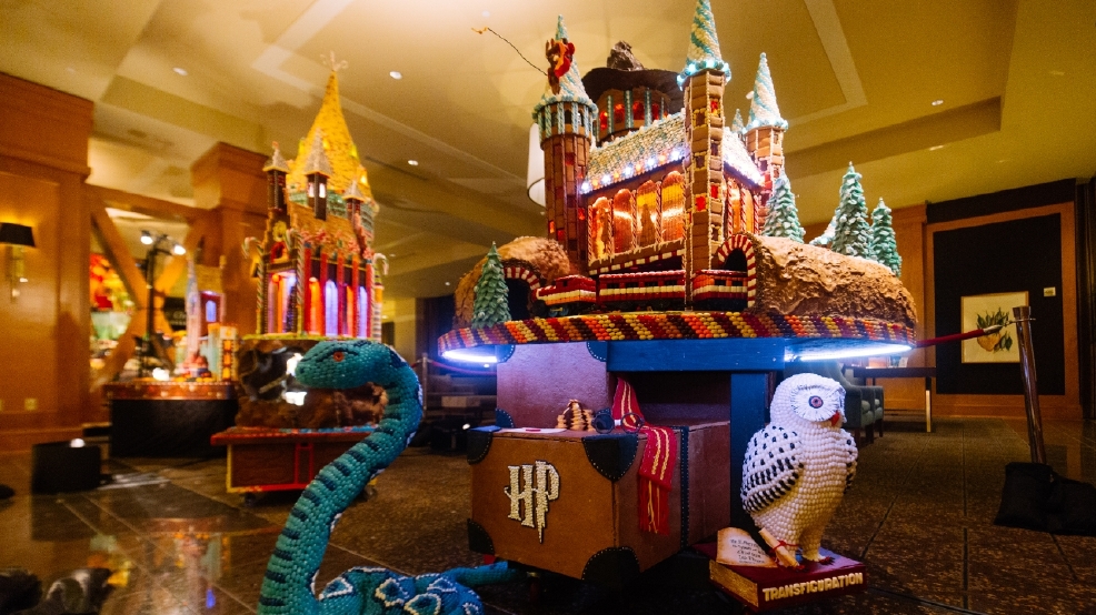 The Wizarding World of Gingerbread comes to the Sheraton Seattle