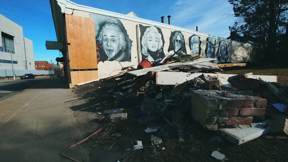 Man cited after car crashes into Fall River business WJAR