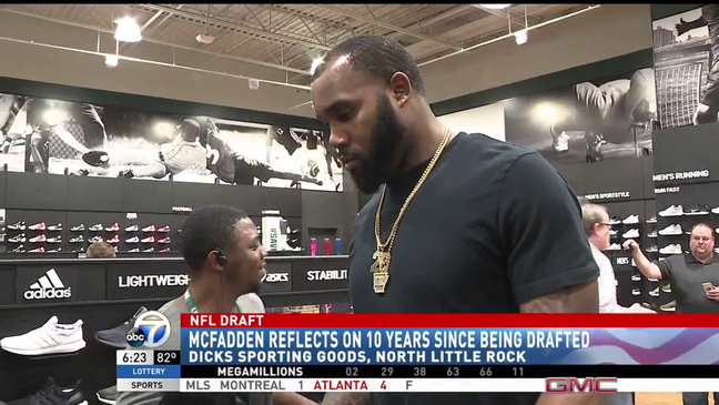 Darren McFadden: 'Funny to think 10 years have gone by' since being drafted in '08