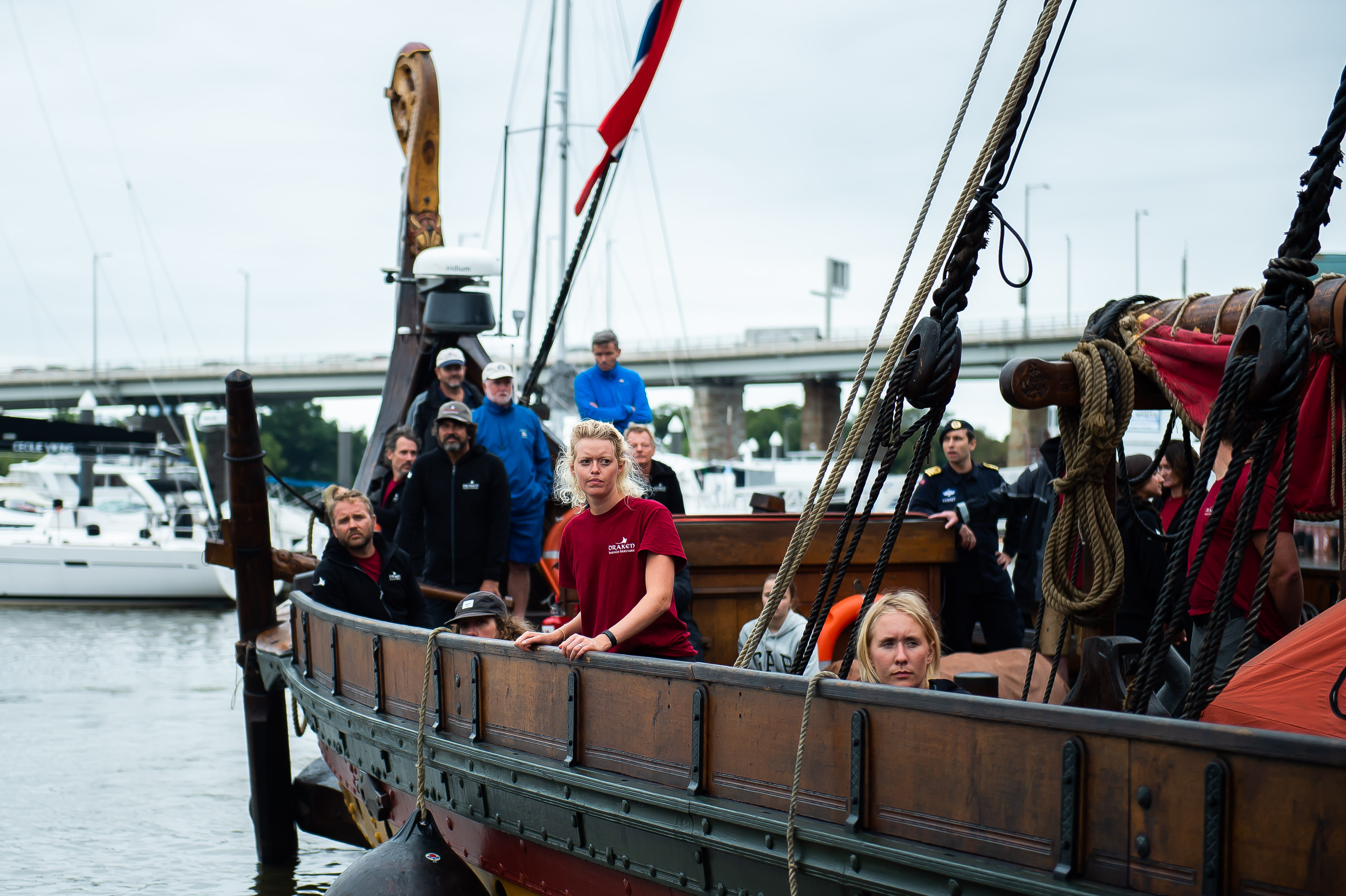 The world's largest Viking ship has docked at the Wharf DC Refined