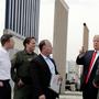 Trump arrives in California, examines prototypes for border wall amid protests