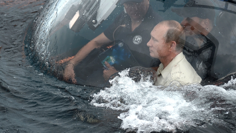 Russia S Stunt Loving Putin Rides To Bottom Of Black Sea Wjla