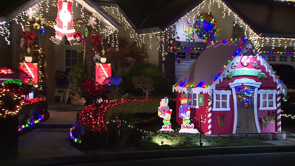Candy Cane Lane brings holiday cheer to Clovis KMPH