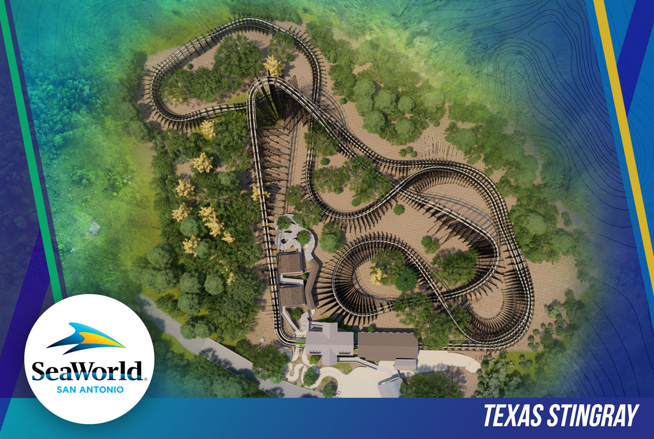 Tallest Fastest Longest Wooden Roller Coaster Coming To SeaWorld San 